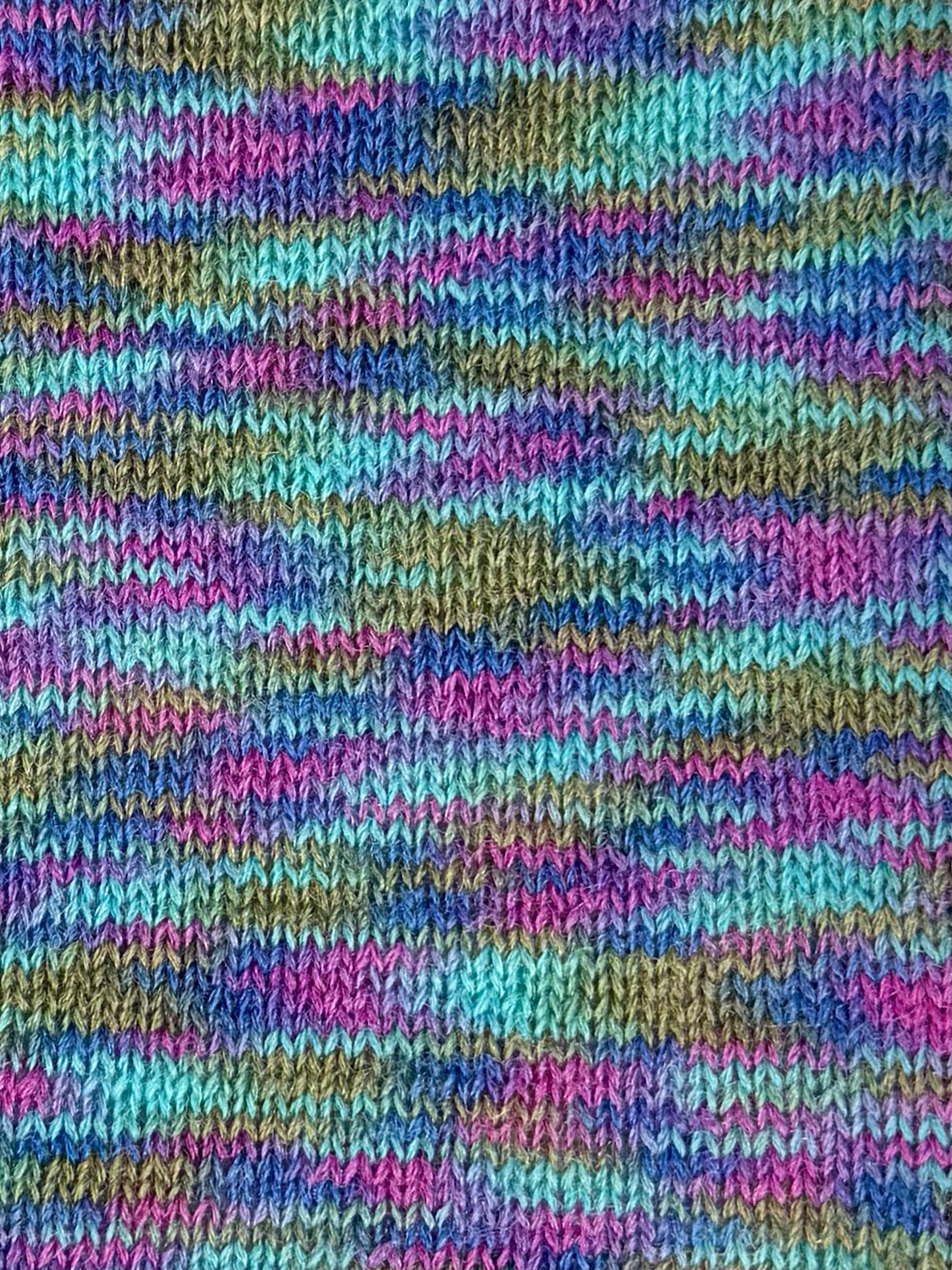 Lana Shetland 100% – filato strutturato a degradé artigianale 01 foto 3